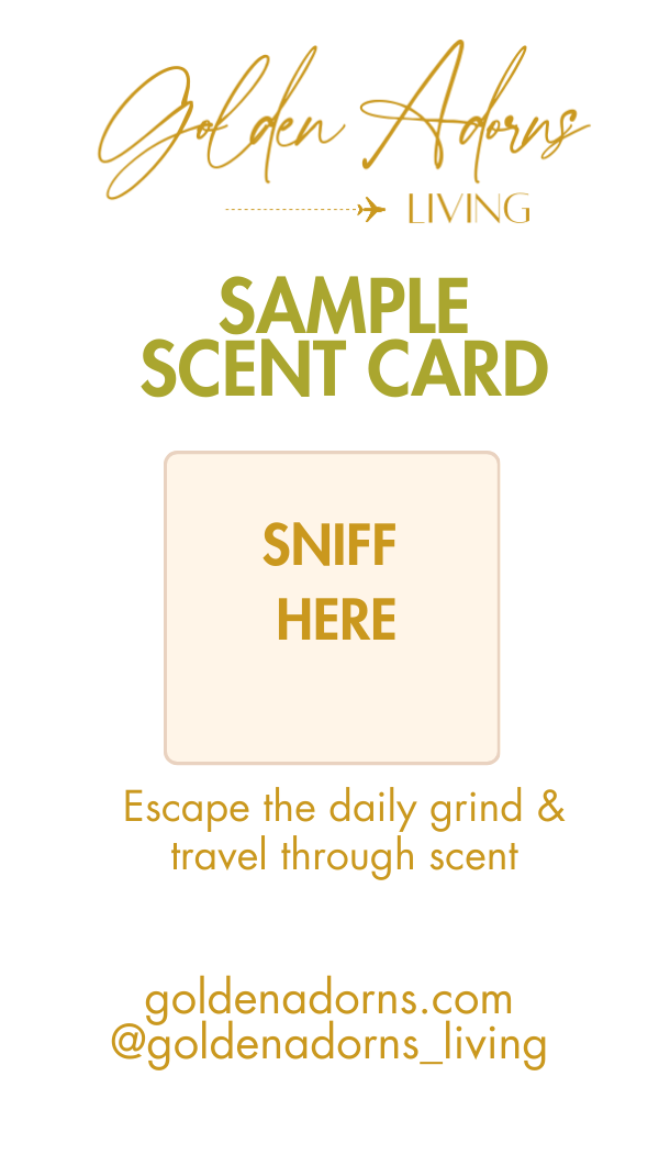 SAMPLES- SCENT CARDS