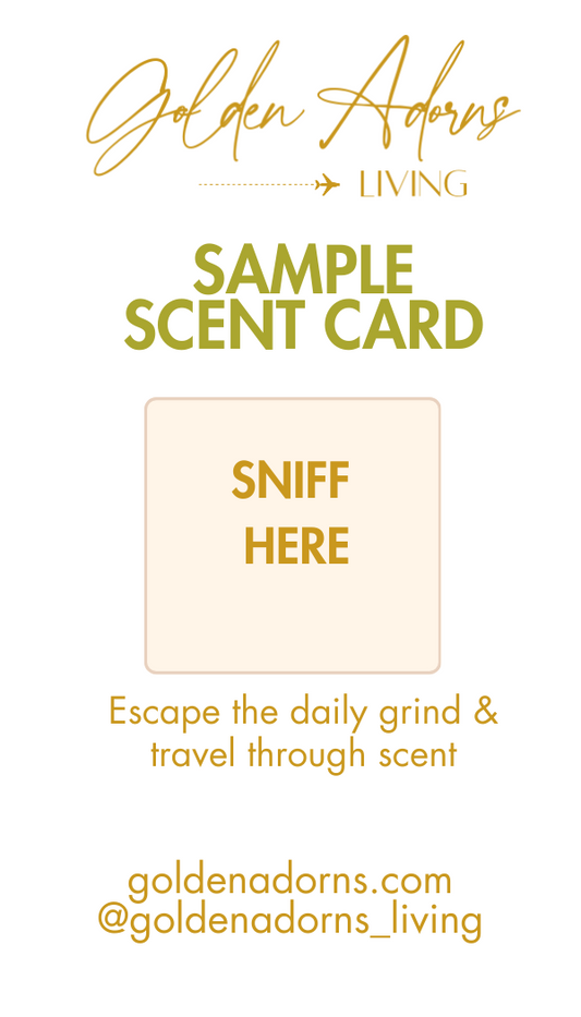 SAMPLES- SCENT CARDS
