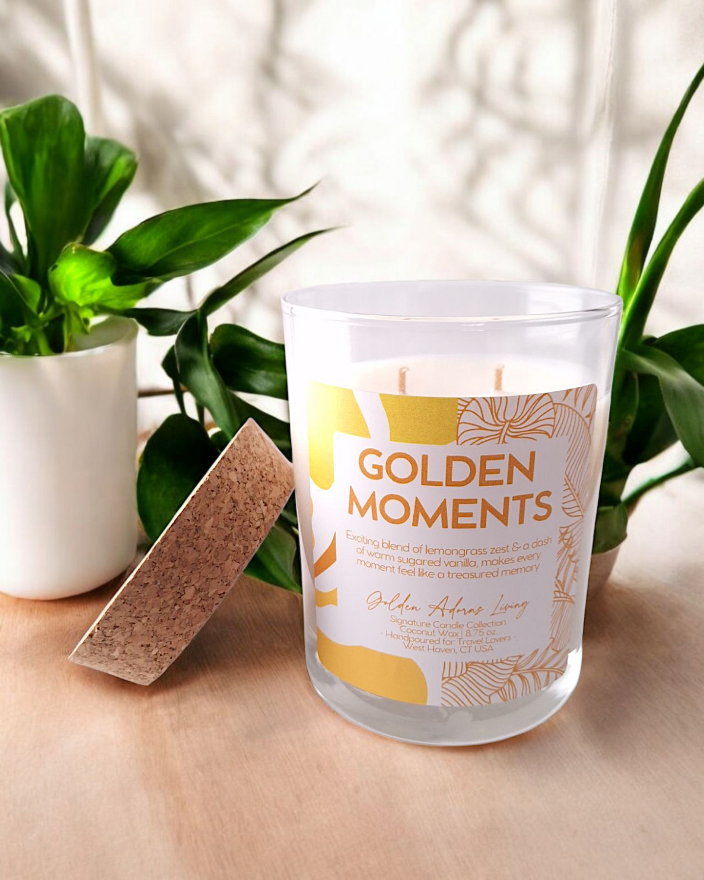 GOLDEN MOMENTS | Double-wick Travel Candle