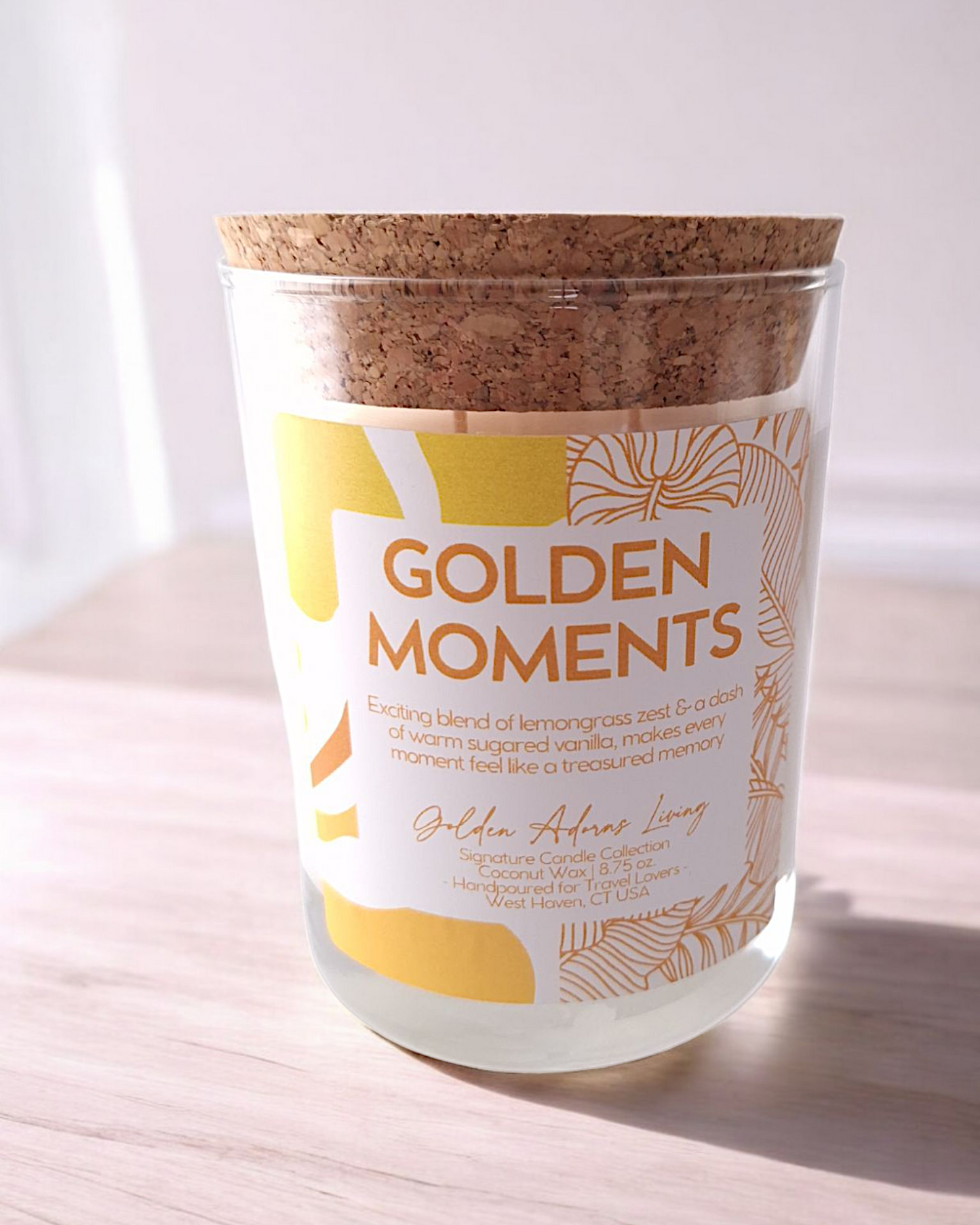 GOLDEN MOMENTS | Double-wick Travel Candle