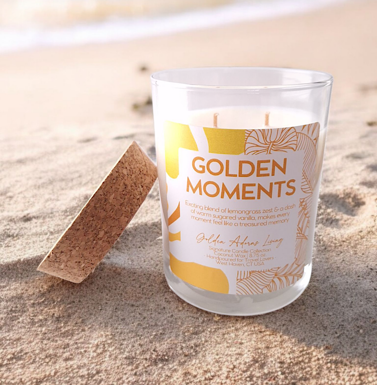 GOLDEN MOMENTS | Double-wick Travel Candle