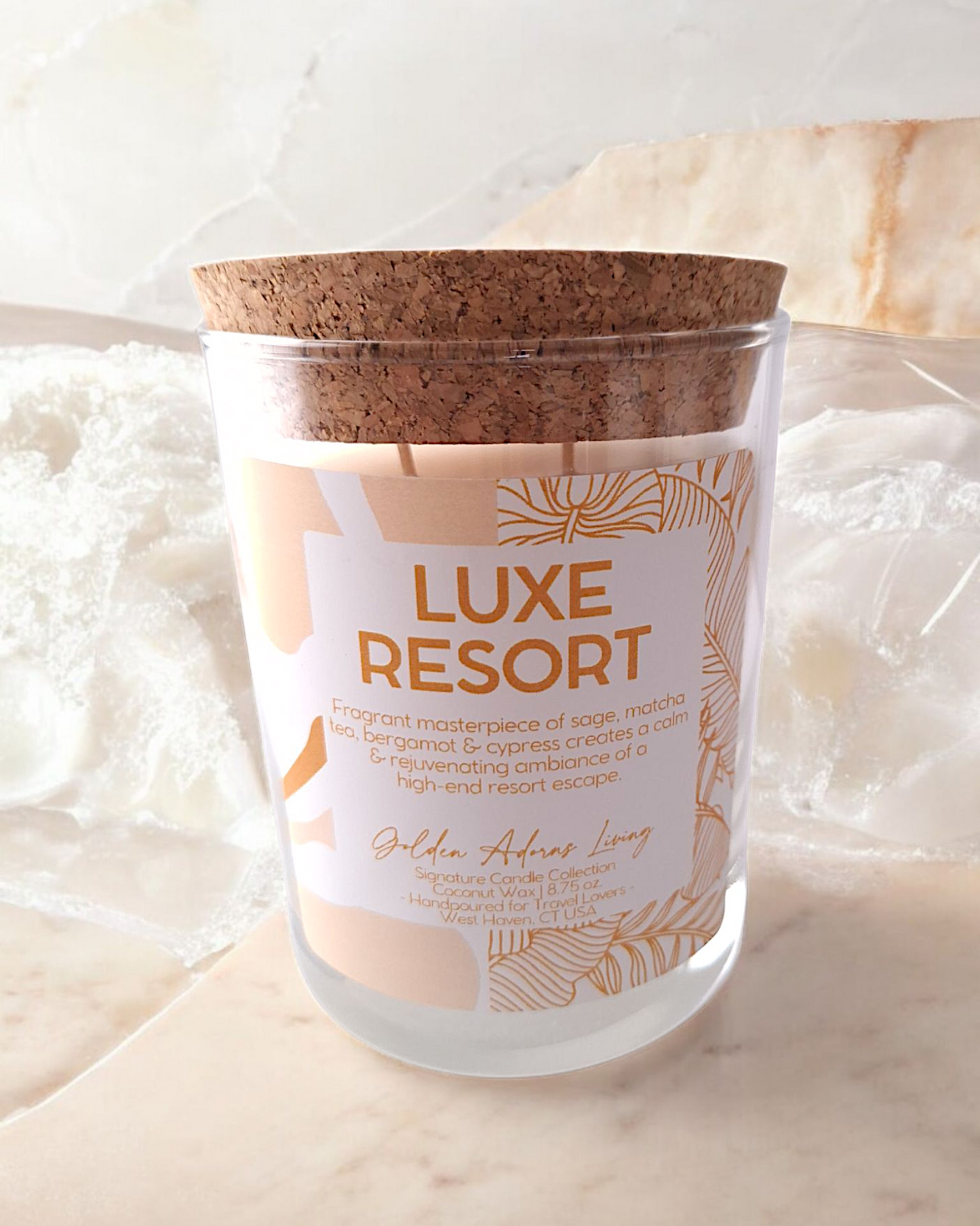 LUXE RESORT| Double-wick Travel Candle