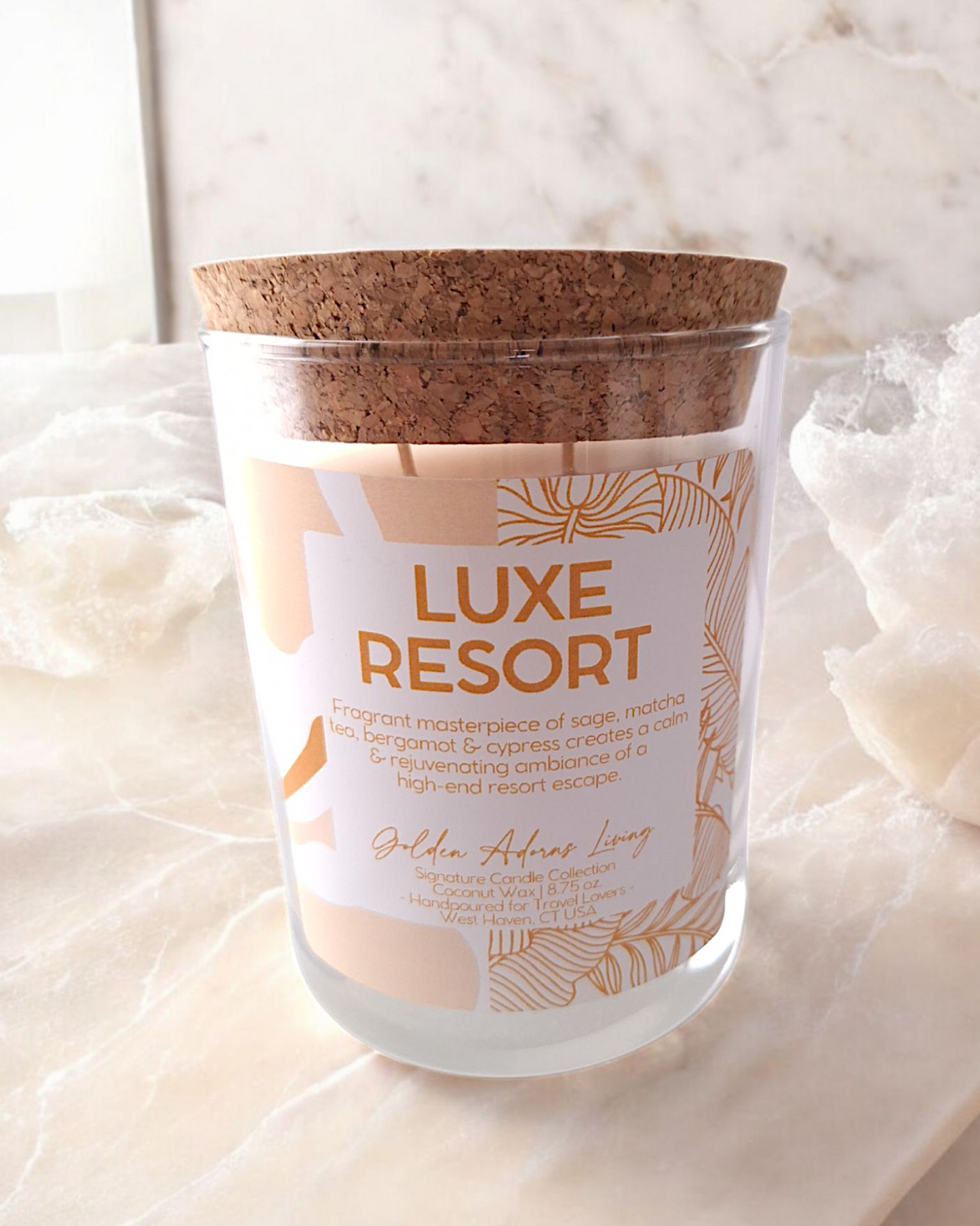 LUXE RESORT| Double-wick Travel Candle