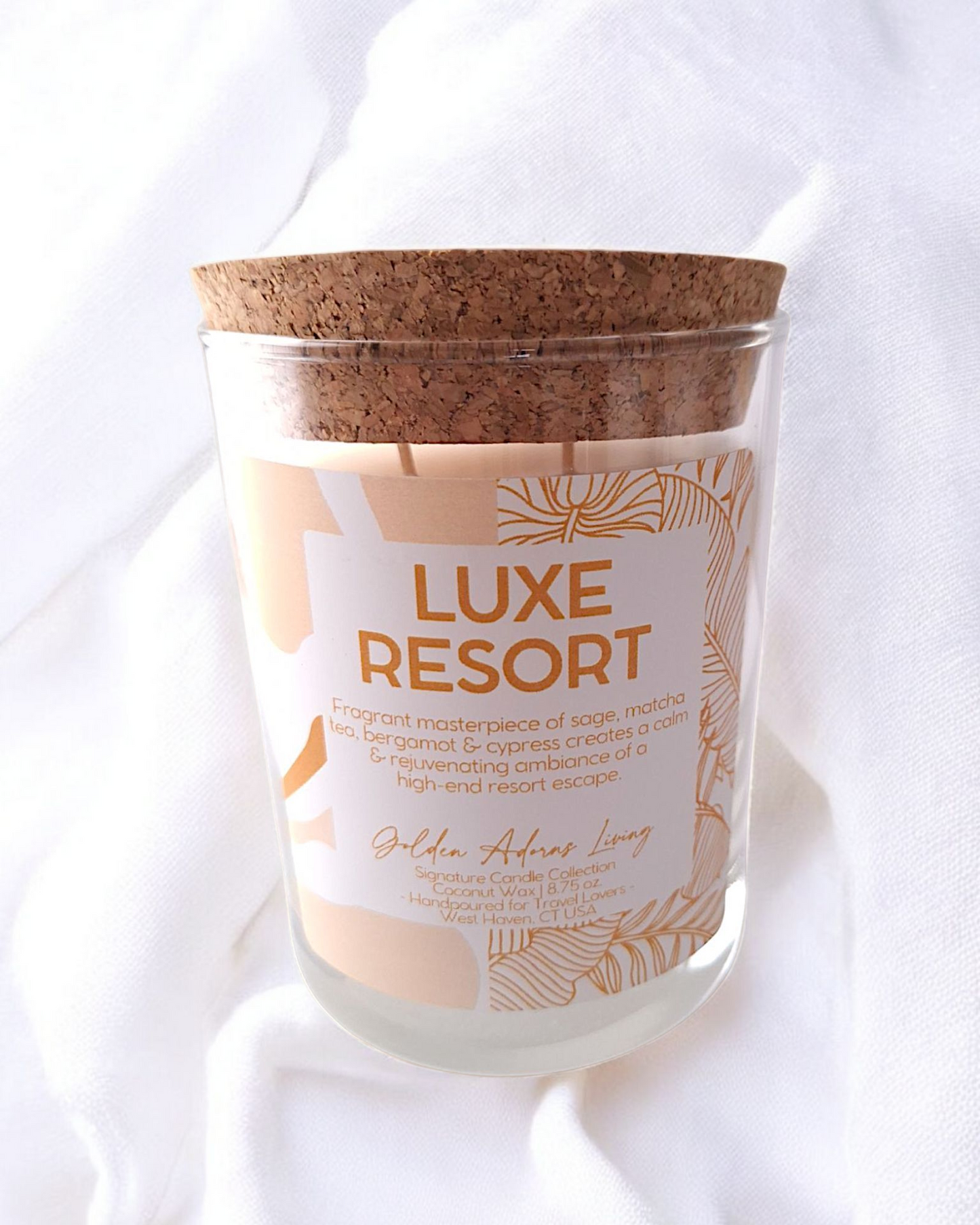 LUXE RESORT| Double-wick Travel Candle