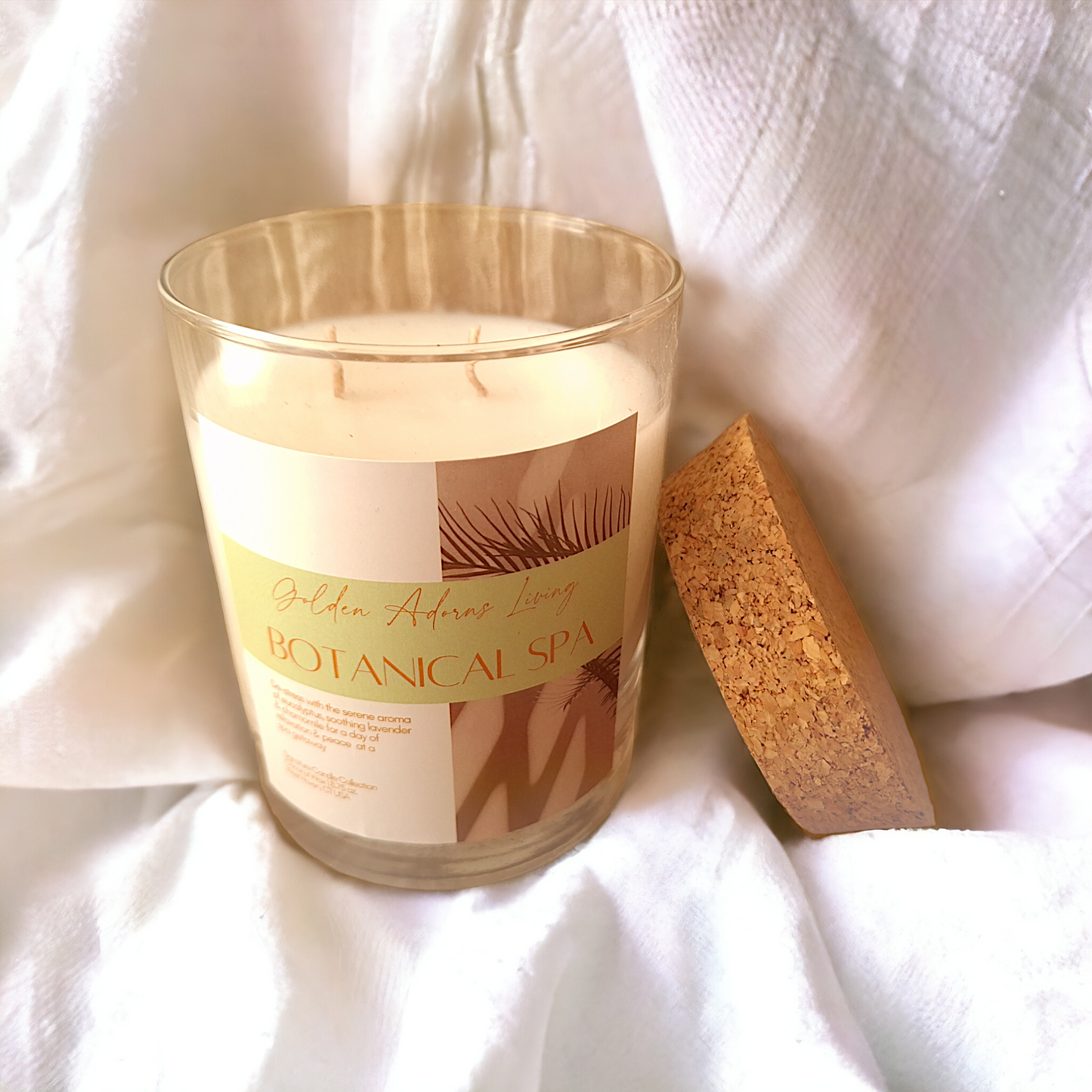 BOTANICAL SPA |  Double-Wick Travel Candle
