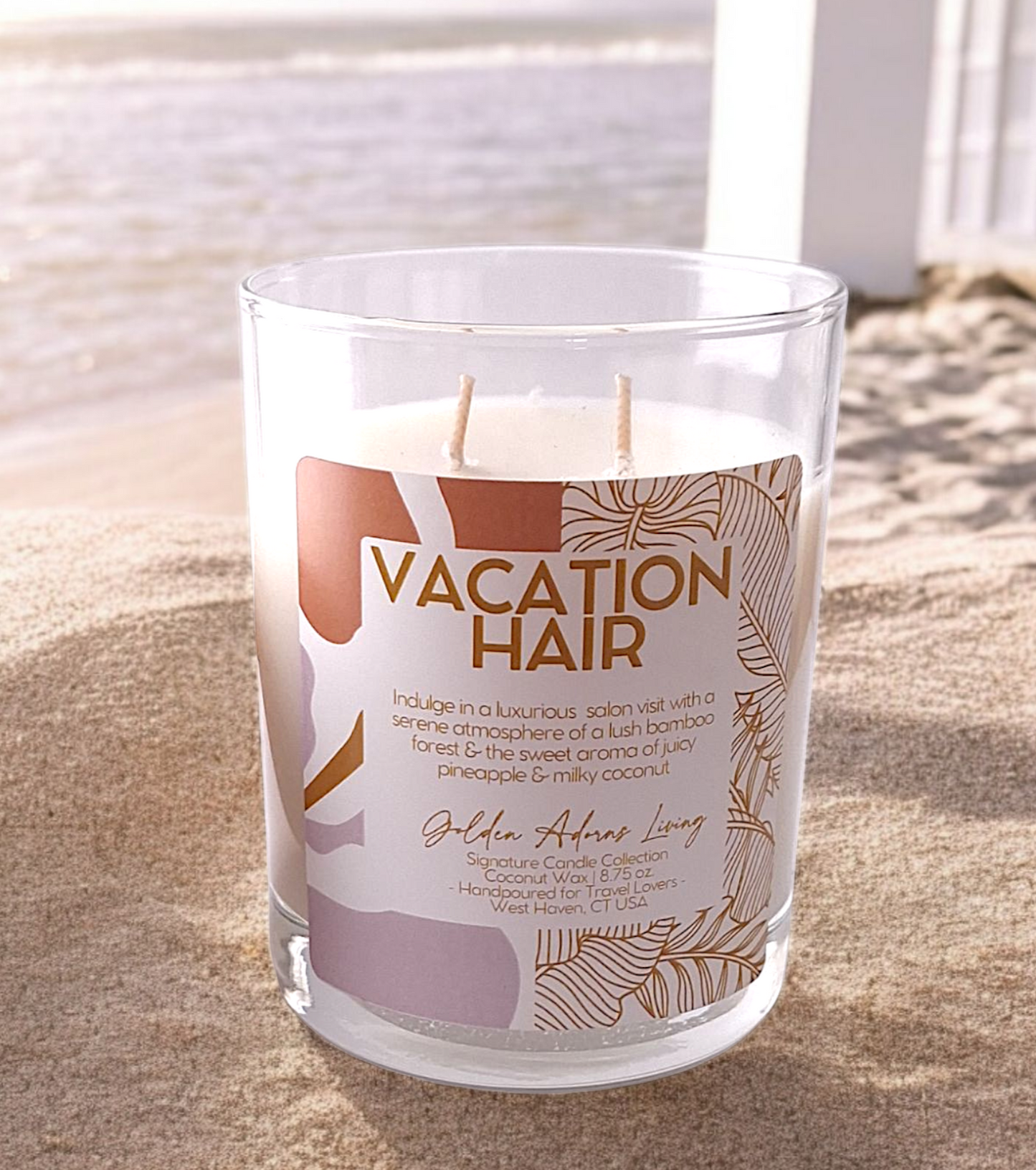 VACATION HAIR | Double-Wick Travel Candle