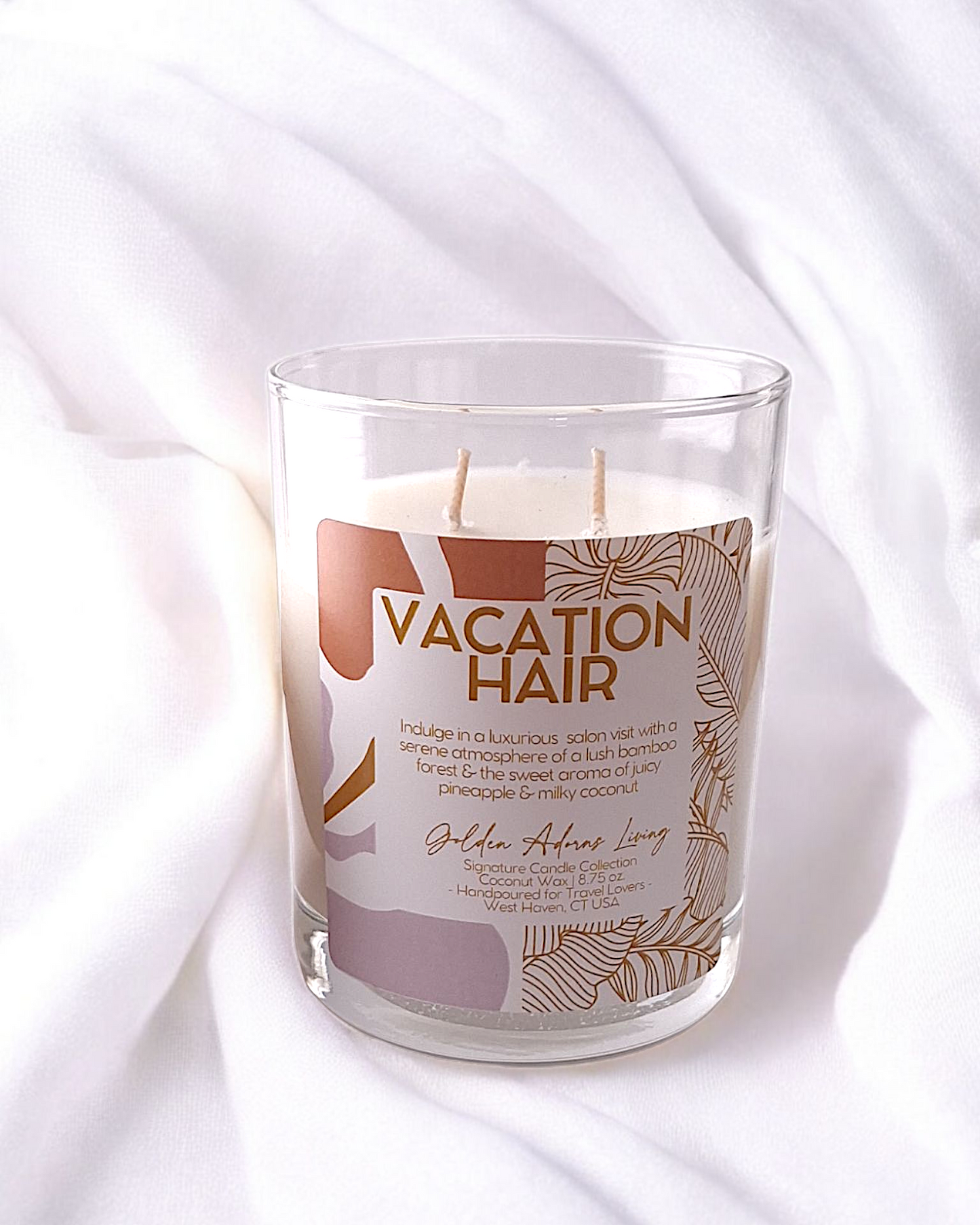 VACATION HAIR | Double-Wick Travel Candle