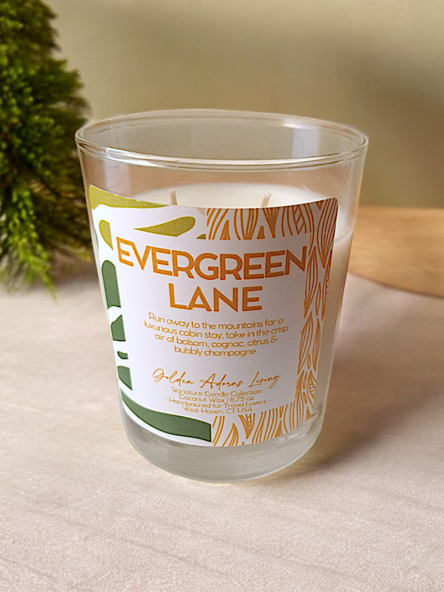 EVERGREEN LANE | Double-wick Travel Candle