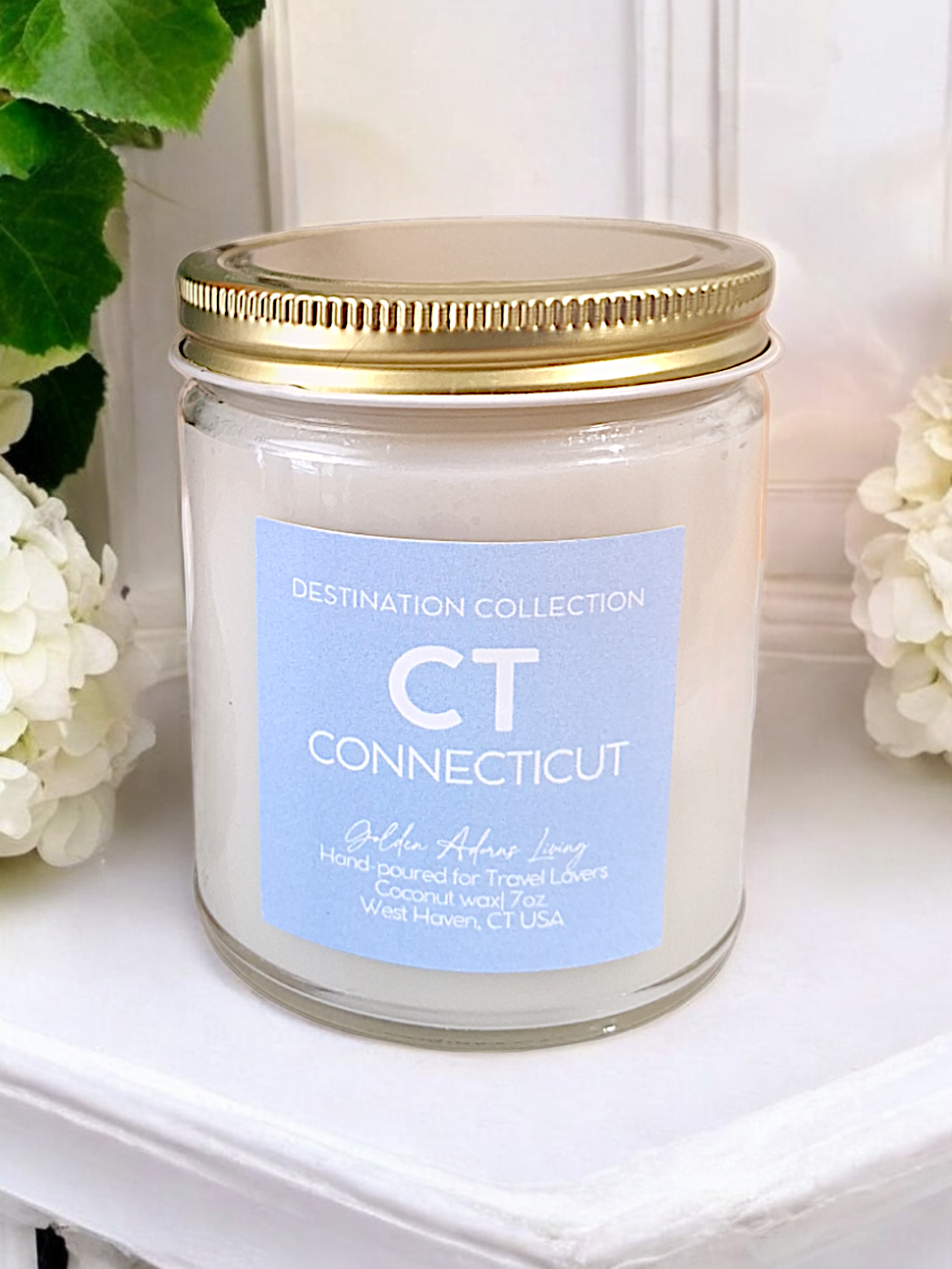 Connecticut candle