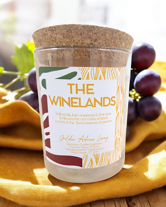 THE WINELANDS |  Double-wick Travel Candle