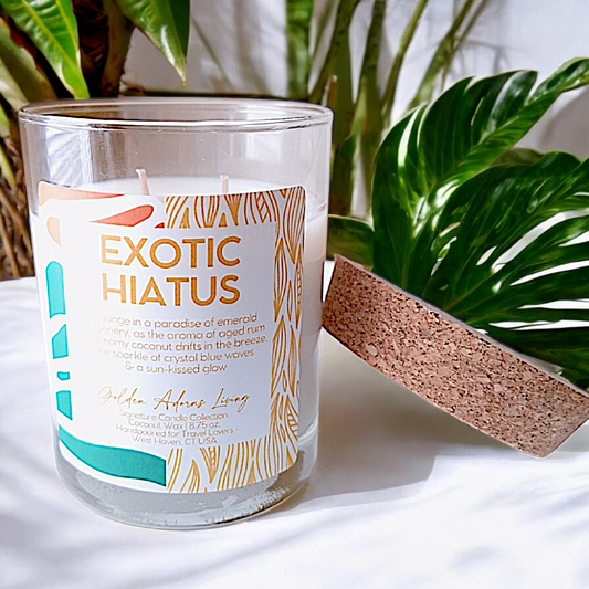 EXOTIC HIATUS |  Double-wick Travel Candle