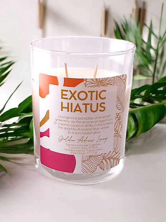 EXOTIC HIATUS |  Double-wick Travel Candle