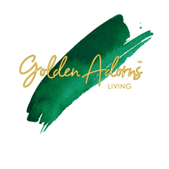 Golden Adorns Living Logo