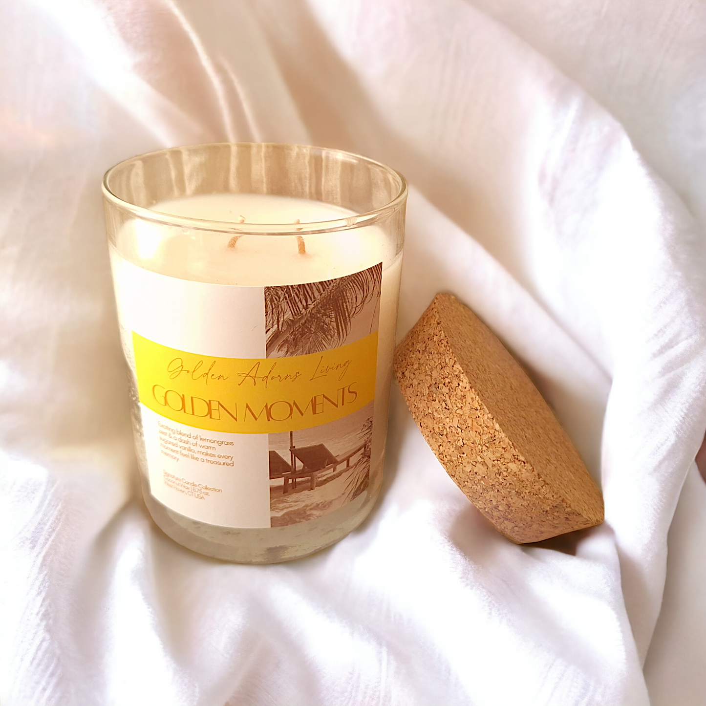 GOLDEN MOMENTS | Double-wick Travel Candle