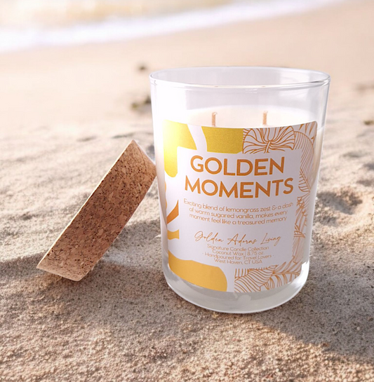 GOLDEN MOMENTS | Double-wick Travel Candle