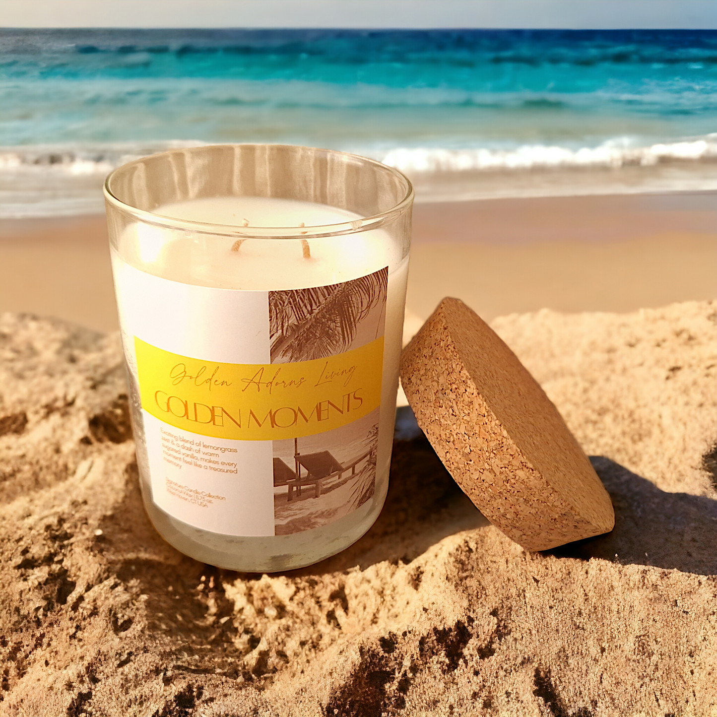 GOLDEN MOMENTS | Double-wick Travel Candle