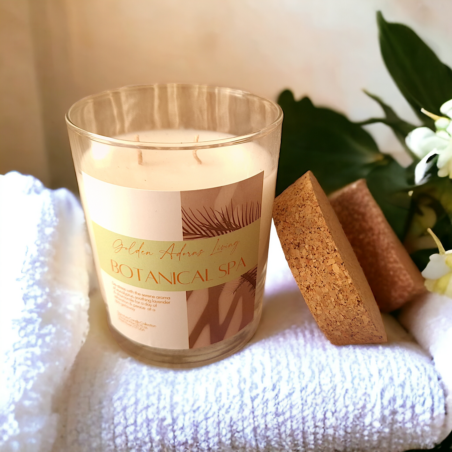 BOTANICAL SPA |  Double-Wick Travel Candle