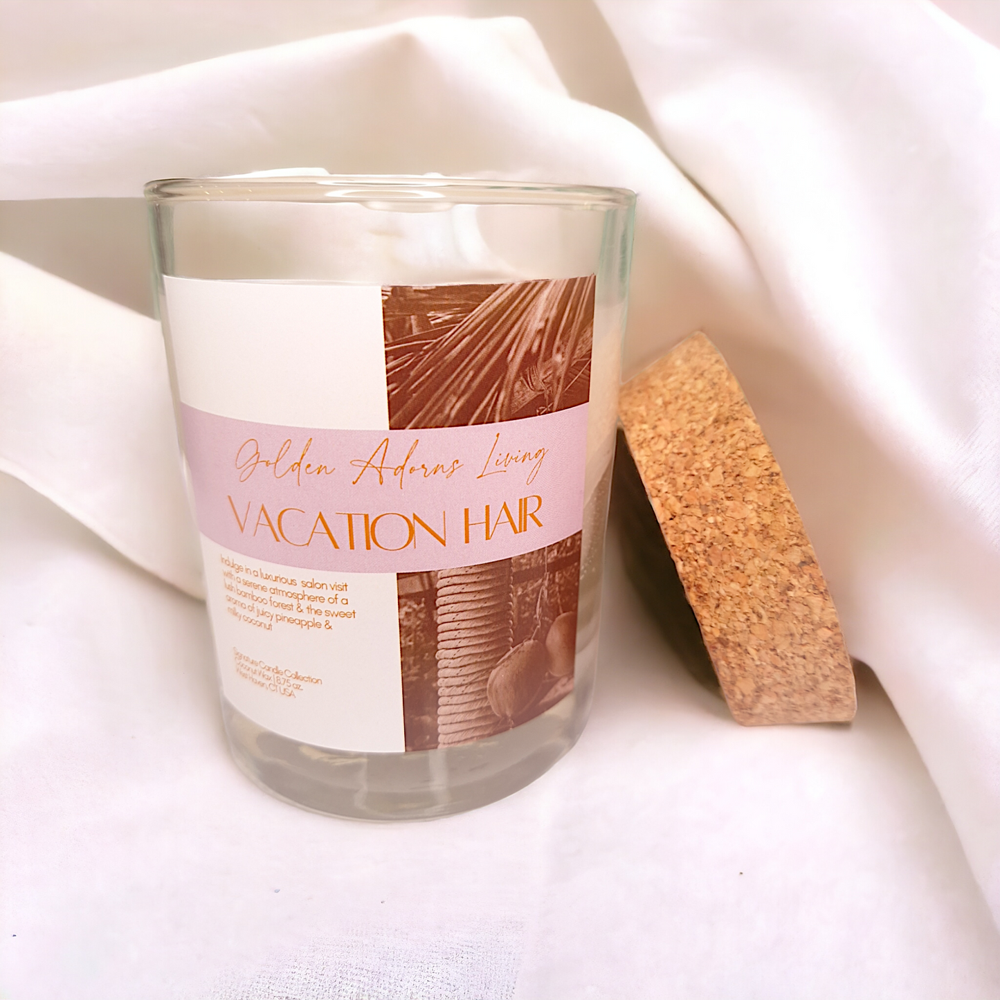 VACATION HAIR |  Double-Wick Travel Candle