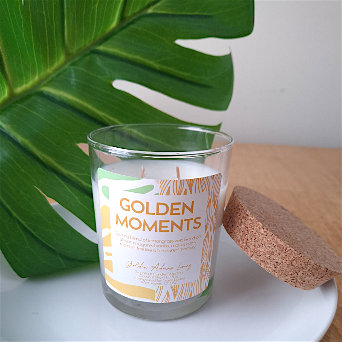 GOLDEN MOMENTS | Double-wick Travel Candle