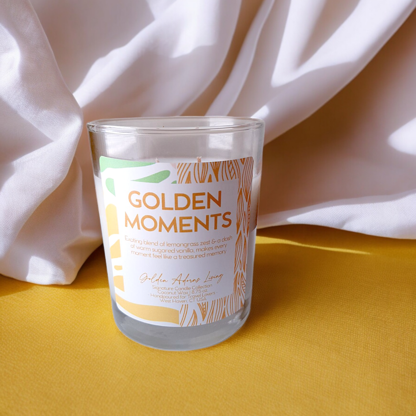 GOLDEN MOMENTS | Double-wick Travel Candle