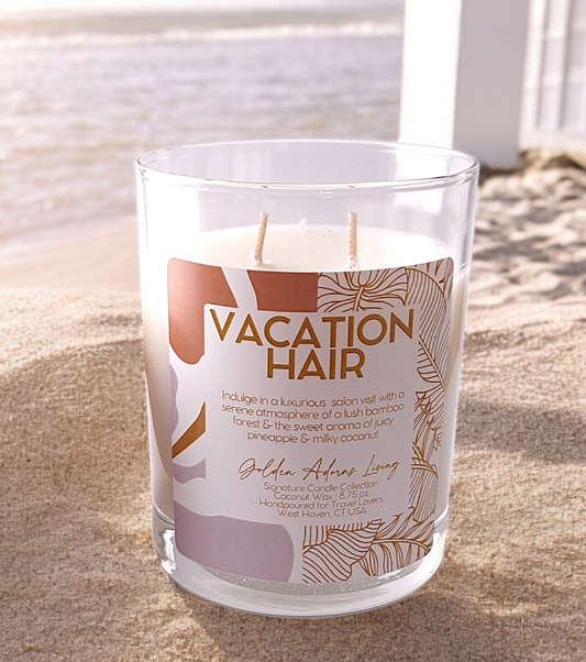 VACATION HAIR |  Double-Wick Travel Candle